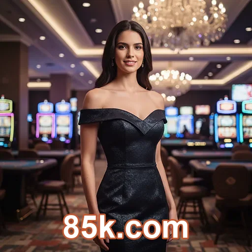 Aplicativo 85k.com em celular com acesso seguro