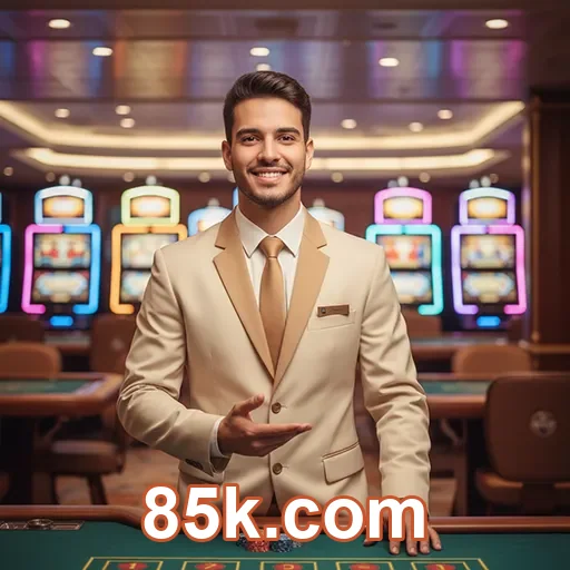 Tela de celular com login rápido e seguro da 85k.com