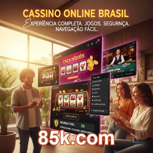 Celular com plataforma 85k.com em acesso móvel simples