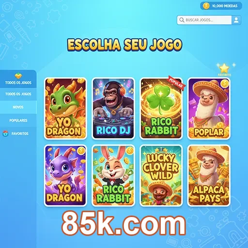 Cartão com regras e critérios de promoções no 85k.com