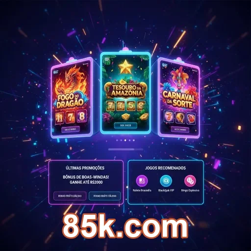 Tela com diretrizes claras de uso e suporte no 85k.com